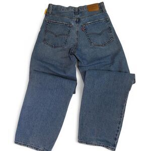 Levi-s Women's Blue and Navy Jeans